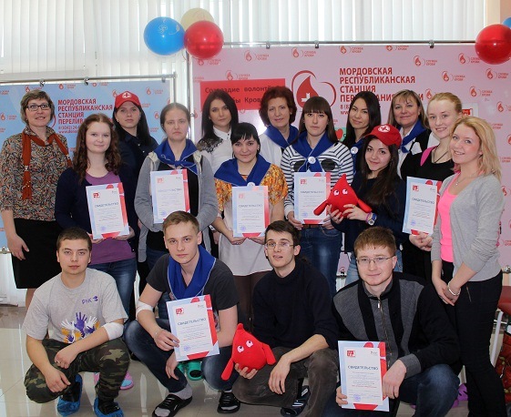 Республика Мордовия присоединилась к всероссийской акции «День донорского совершеннолетия»