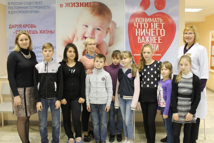 Экскурсия в Службу крови Мордовии 