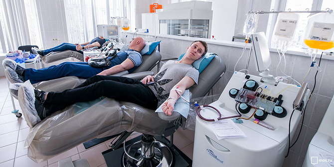 Москвичей приглашают отметить Всемирный день донора