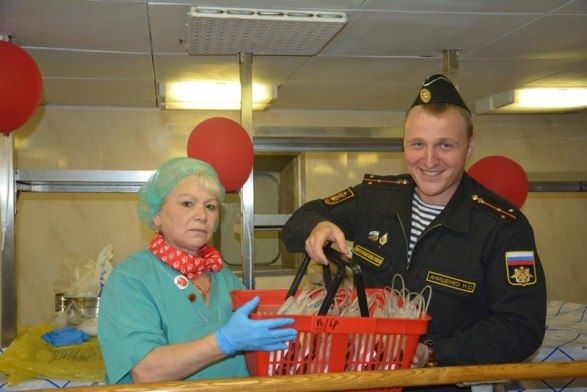 День донора прошел на сторожевом корабле «Ярослав Мудрый»