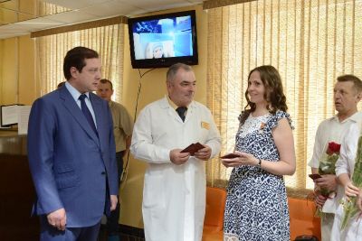 В Смоленске вручили знаки «Почетный донор России»