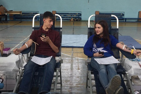 День донора в Тихоокеанском медицинском университете 