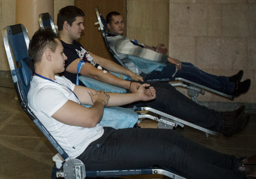 На Ленинградской атомной электростанции прошла ежегодная донорская акция 