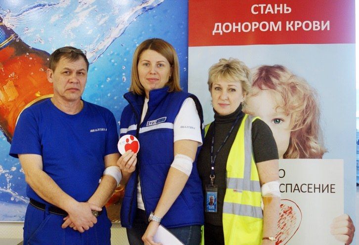 На заводе «Балтика – Самара» состоялся корпоративный День донора