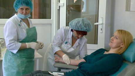 В Пензе добровольцы за один день сдали около 14 литров крови