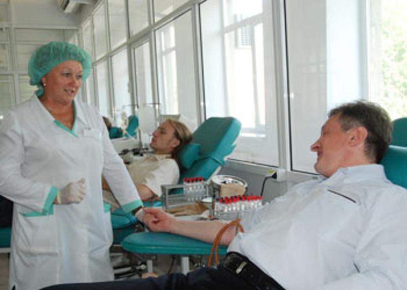 Во Всемирный день донора в Рязани собрали около 100 доз крови 