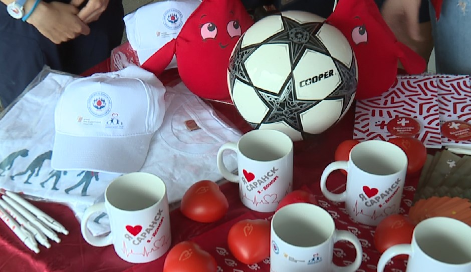 В Саранске волонтеры сдали кровь в честь победы сборной России над сборной Египта