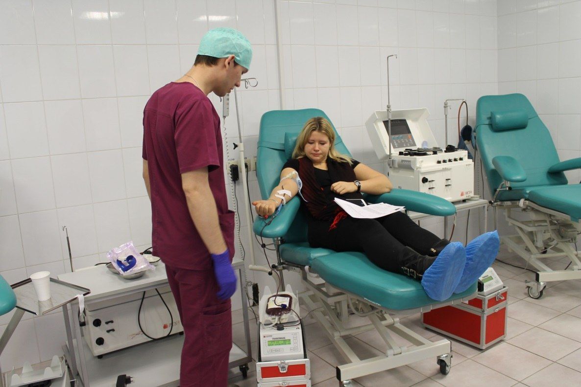 Второй донорский марафон стартовал в Центре крови Сеченовского университета