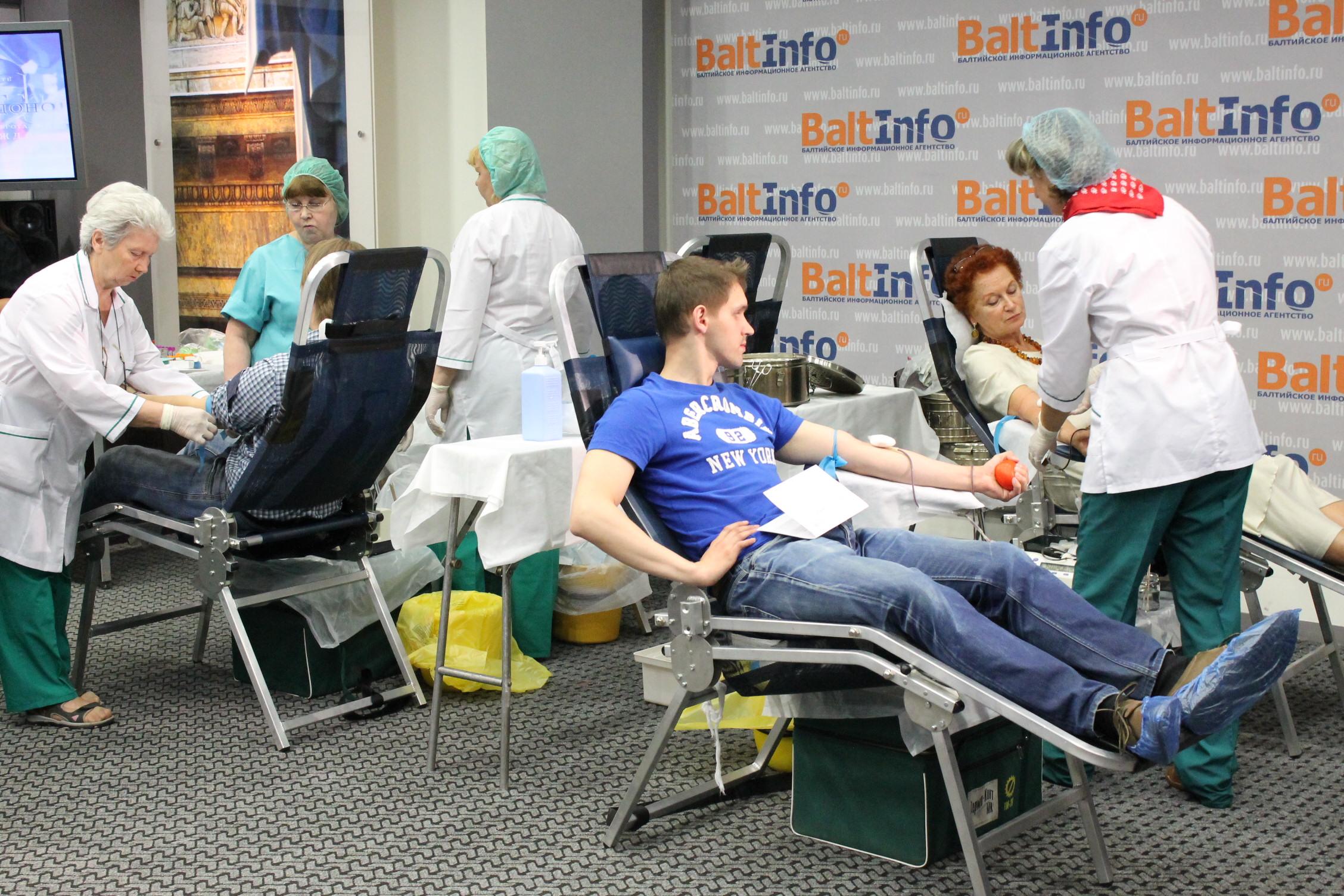 День донора в прямом эфире