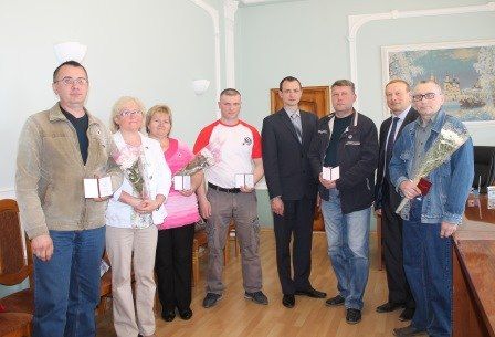 Знак «Почетный донор России» вручили пяти жителям Великоустюгского района