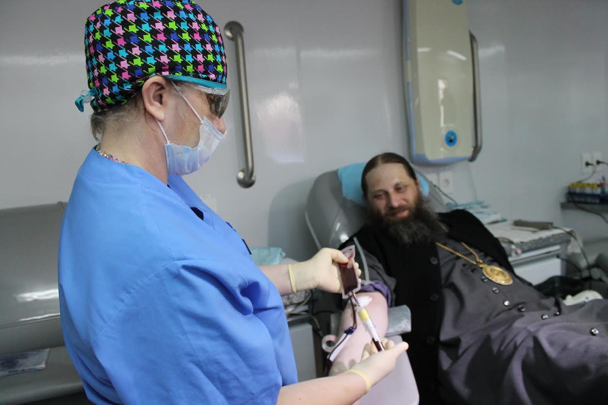 Челябинская епархия провела День православного донора