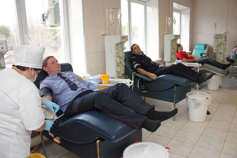 Доноры Сызрани сдали 3 тонны крови 