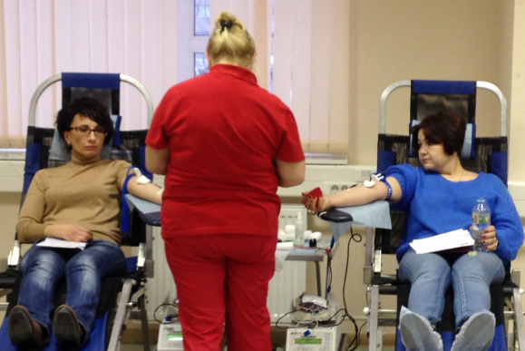 В Технопарке «Строгино» прошел День донора