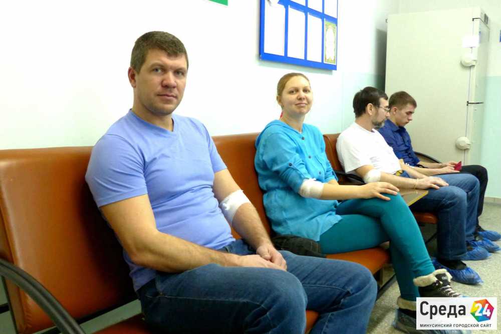 Встреча журналиста сайта «Среда24» с заведующим Минусинского филиала краевого центра крови