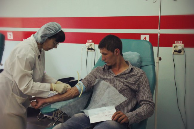 Жители Тюмени стали донорами