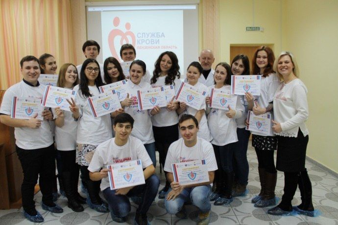 В Пензе проведены первые итоги работы Школы волонтеров Службы крови