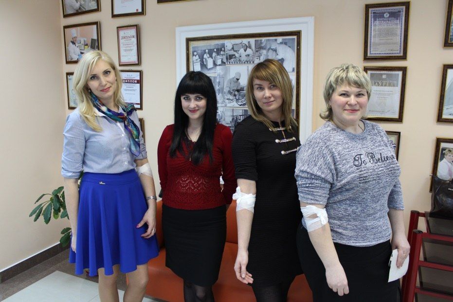 Сотрудники Управления Росреестра по Республике Мордовия  приняли участие в донорской акции