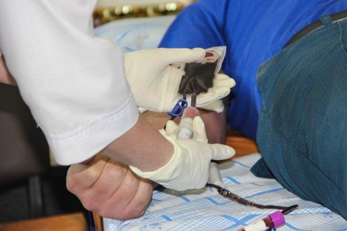 Сотрудники МЧС России приняли участие в донорской акции