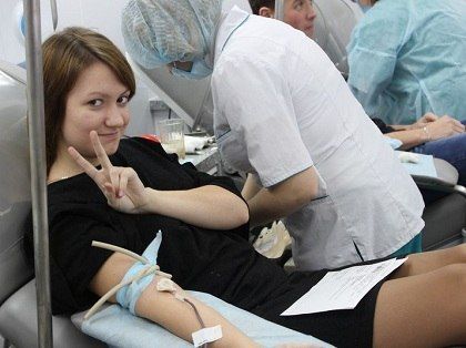 Студенты Тюменского государственного нефтегазового университета стали донорами