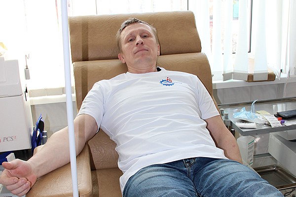 Воронежские авиастроители снова стали донорами 