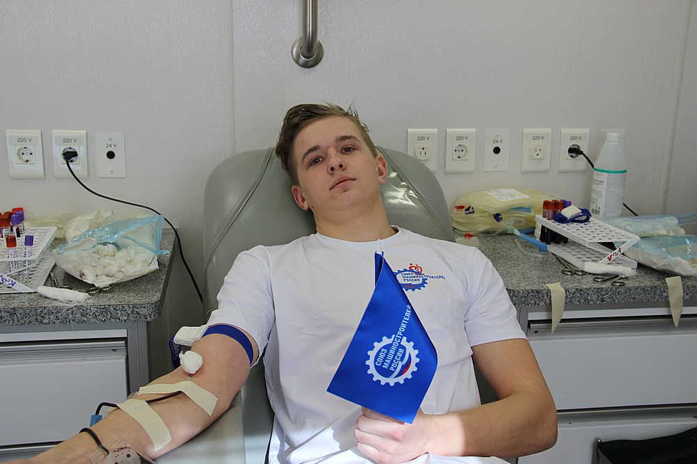 Молодежь Воронежа пополнила региональный банк крови
