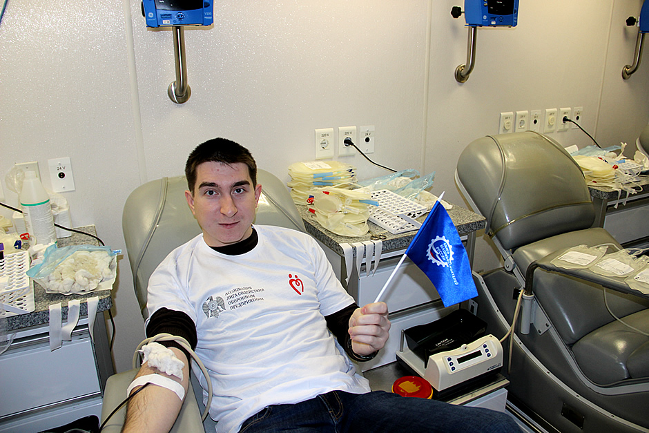 Воронежские авиастроители стали донорами