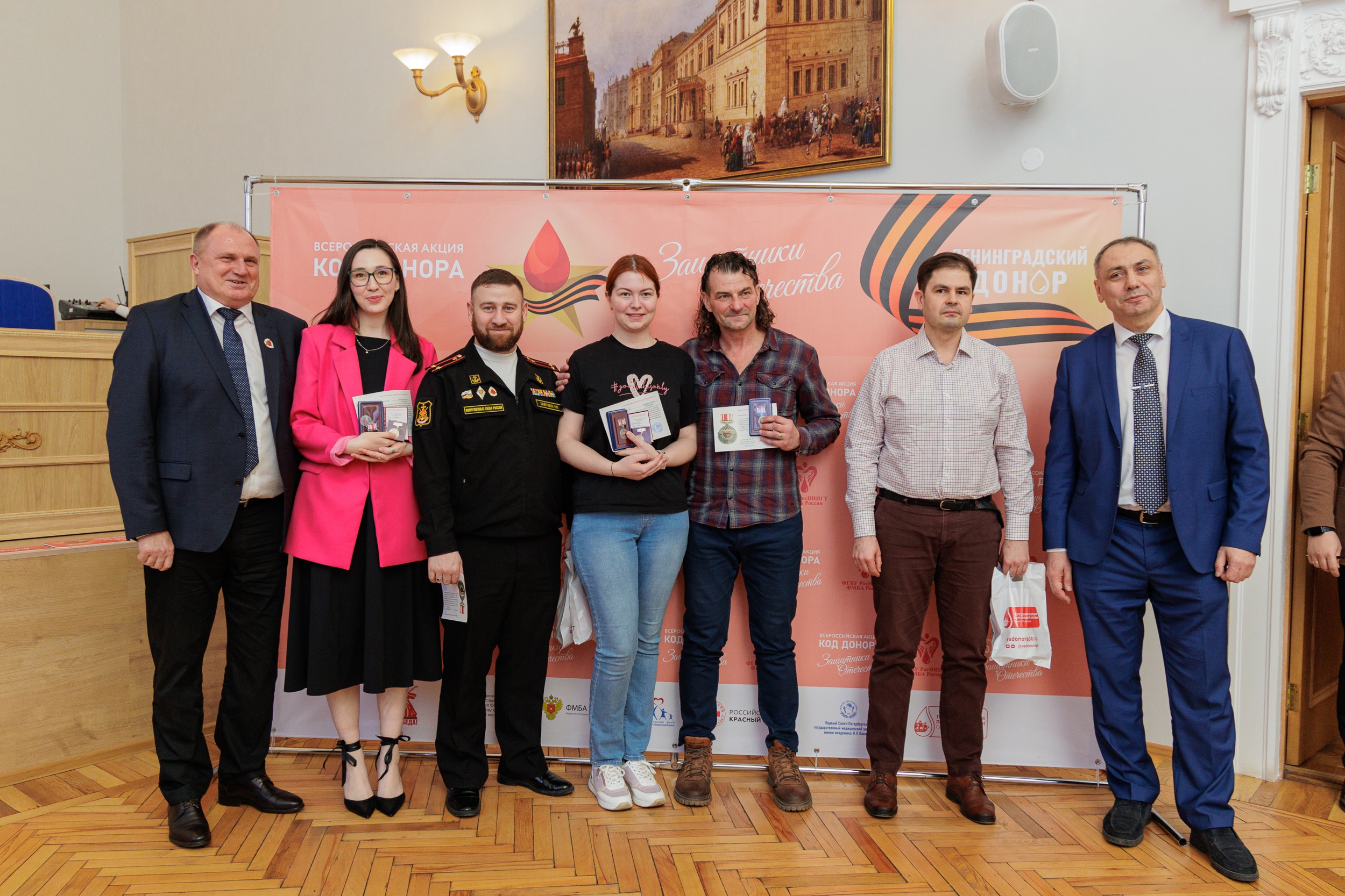 Премьерный кинопоказ фильма "Доноры блокадного Ленинграда. Сквозь время" прошёл в Российском научно-исследовательском институте гематологии и трансфузиологии